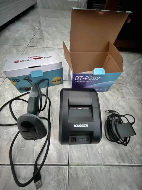 Barcode dan printer kasir
